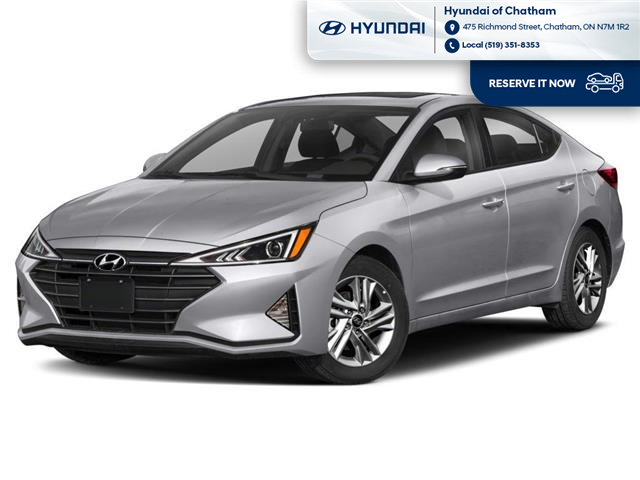 2020 Hyundai Elantra Preferred w/Sun & Safety Package (Stk: T018A) in Chatham - Image 1 of 3