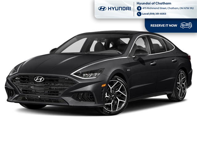 2021 Hyundai Sonata N Line (Stk: S195A) in Chatham - Image 1 of 12