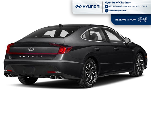 2021 Hyundai Sonata N Line (Stk: S195A) in Chatham - Image 3 of 12