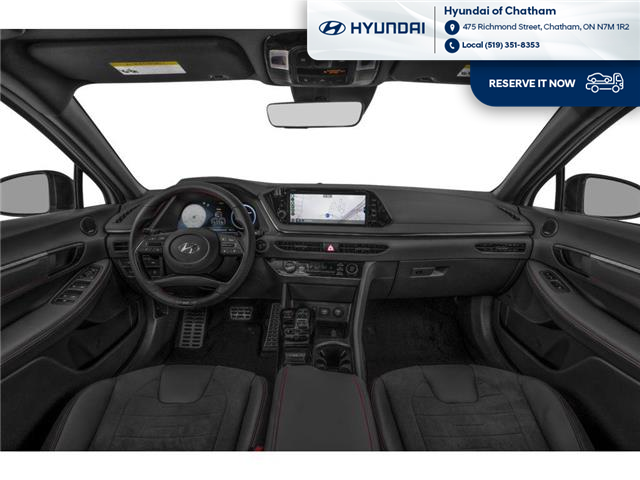 2021 Hyundai Sonata N Line (Stk: S195A) in Chatham - Image 5 of 12