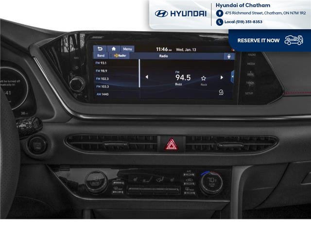 2021 Hyundai Sonata N Line (Stk: S195A) in Chatham - Image 7 of 12