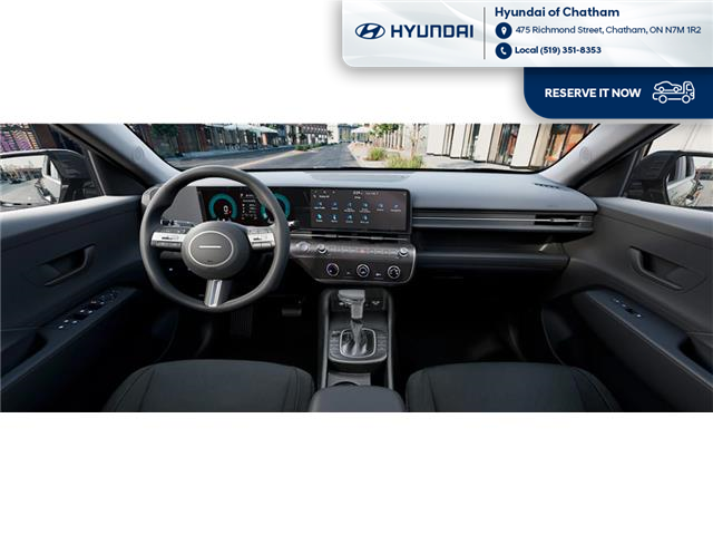 2026 Hyundai Kona 2.0L Essential (Stk: T122) in Chatham - Image 3 of 3