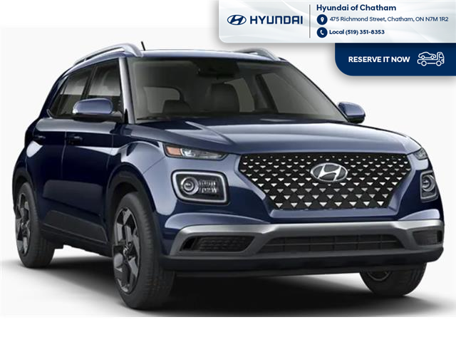 2026 Hyundai Venue Ultimate w/Denim Interior (IVT) (Stk: T121) in Chatham - Image 2 of 5