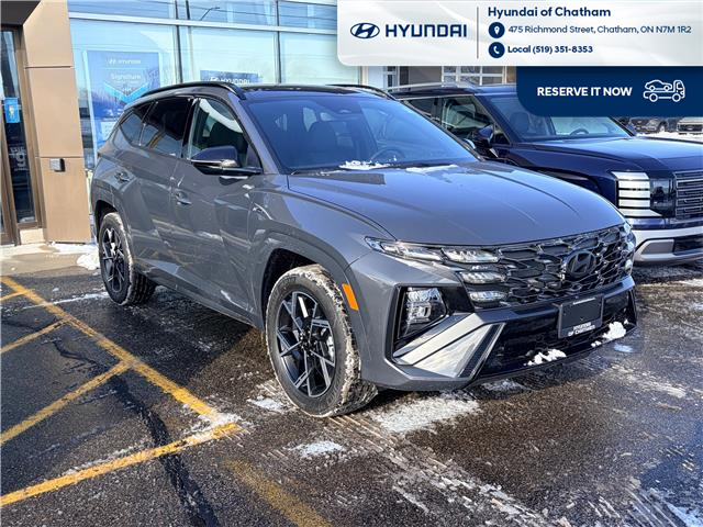 2026 Hyundai Tucson Hybrid N-Line (Stk: T107) in Chatham - Image 3 of 24