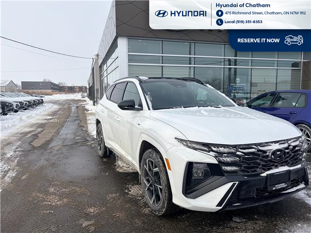 2026 Hyundai Tucson Hybrid N-Line (Stk: T116) in Chatham - Image 3 of 24