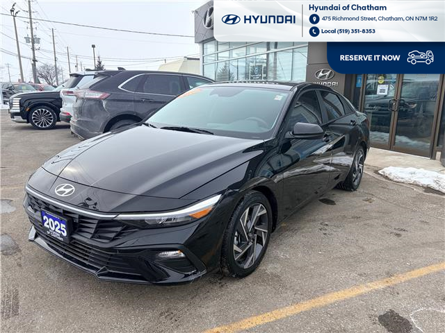 2025 Hyundai Elantra Preferred w/Tech Package (Stk: 6B001A) in Chatham - Image 1 of 24