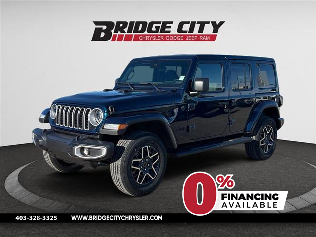2025 Jeep Wrangler Sahara (Stk: A25048) in Lethbridge - Image 1 of 14