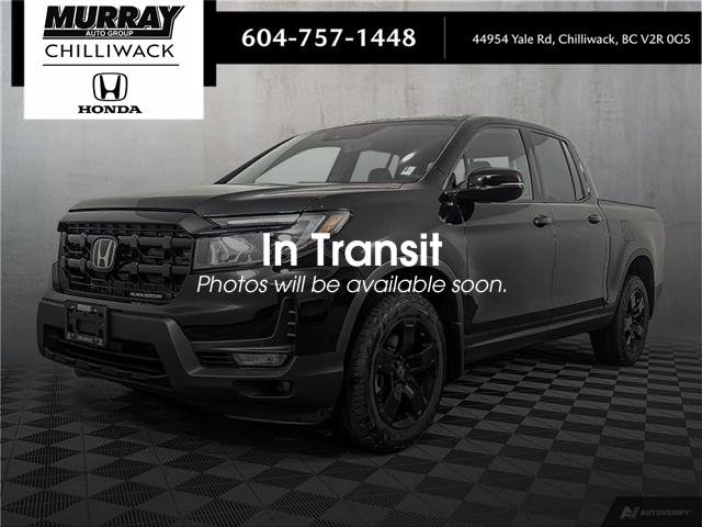 2025 Honda Ridgeline Black Edition (Stk: 25H552) in Chilliwack - Image 1 of 27
