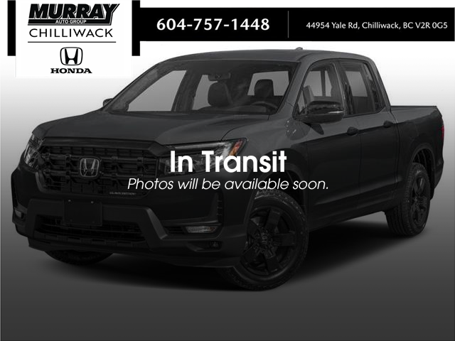 2026 Honda Ridgeline Black Edition (Stk: 26H251) in Chilliwack - Image 1 of 14