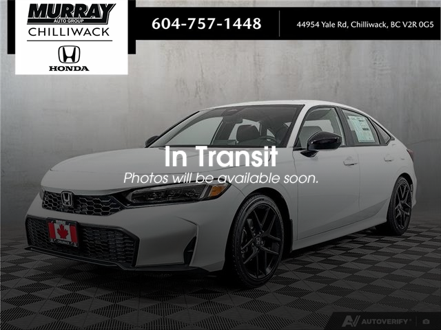 2026 Honda Civic Sport (Stk: 26H300) in Chilliwack - Image 1 of 34