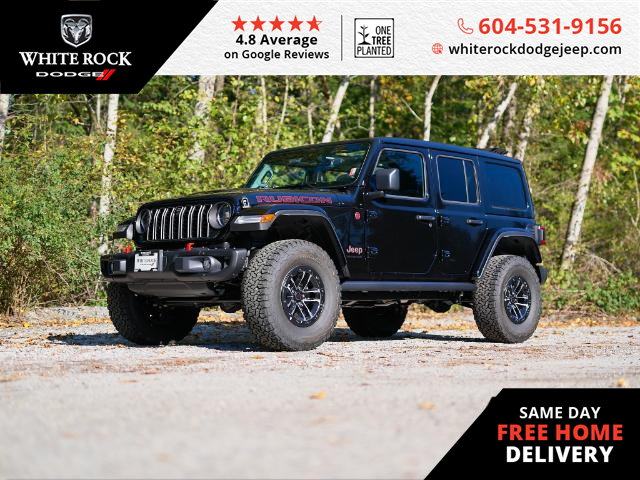2024 Jeep Wrangler Rubicon (Stk: R131158) in Surrey - Image 1 of 23