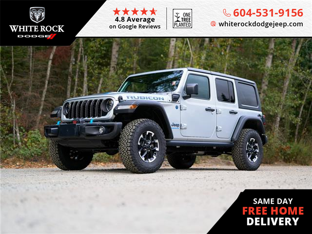 2024 Jeep Wrangler 4xe Rubicon (Stk: R170795) in Surrey - Image 1 of 29