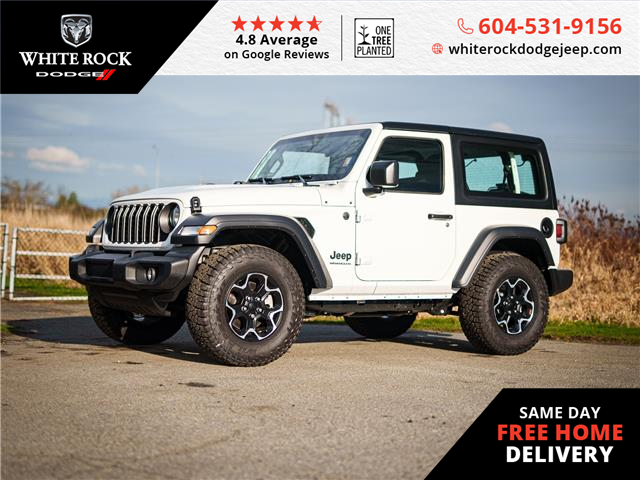 2024 Jeep Wrangler Sport (Stk: R328930) in Surrey - Image 1 of 23