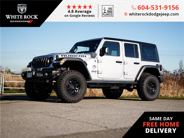 2024 Jeep Wrangler 4xe Rubicon (Stk: R170795) in Surrey - Image 1 of 26