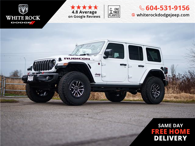 2024 Jeep Wrangler Rubicon (Stk: R290850) in Surrey - Image 1 of 25