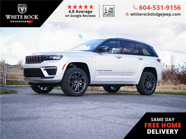 2023 Jeep Grand Cherokee 4xe Summit (Stk: 28990) in Surrey - Image 1 of 28
