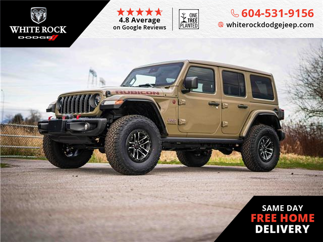 2025 Jeep Wrangler Rubicon (Stk: S561240) in Surrey - Image 1 of 23