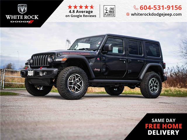 2025 Jeep Wrangler Rubicon (Stk: S561235) in Surrey - Image 1 of 26