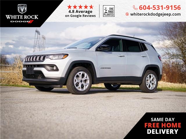 2025 Jeep Compass North (Stk: S577925) in Surrey - Image 1 of 24