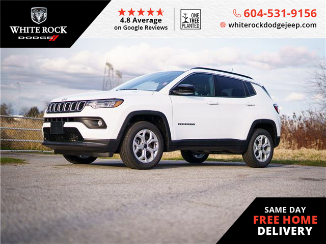 2025 Jeep Compass North (Stk: S577921) in Surrey - Image 1 of 22