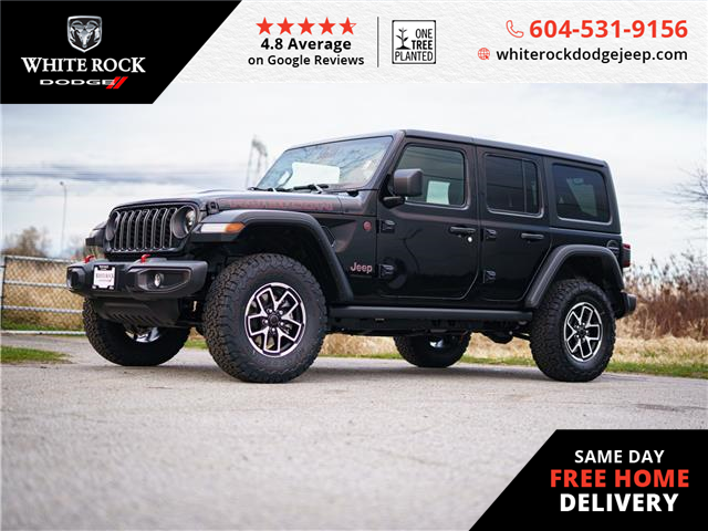 2025 Jeep Wrangler Rubicon (Stk: S561234) in Surrey - Image 1 of 25