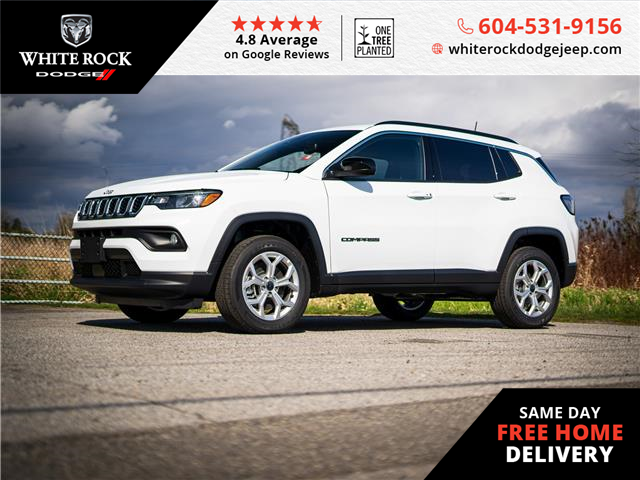 2025 Jeep Compass North (Stk: S577923) in Surrey - Image 1 of 21