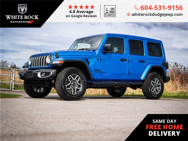 2025 Jeep Wrangler Sahara (Stk: S561658) in Surrey - Image 1 of 25