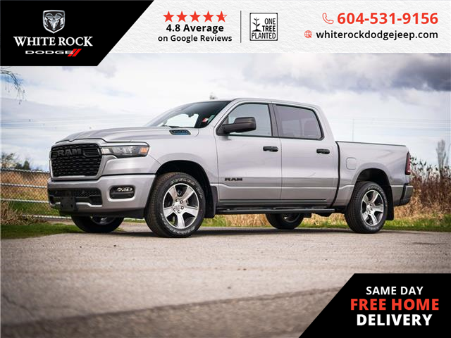 2025 RAM 1500 Tradesman (Stk: S696421) in Surrey - Image 1 of 19