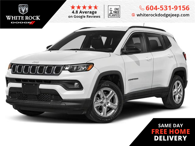 2025 Jeep Compass Altitude (Stk: S519338) in Surrey - Image 1 of 12