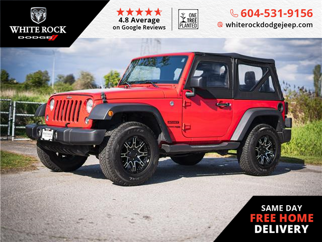 2018 Jeep Wrangler JK Sport (Stk: 29240) in Surrey - Image 1 of 22