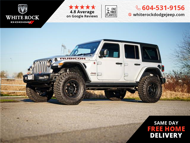 2023 Jeep Wrangler Rubicon (Stk: P695233) in Surrey - Image 1 of 25