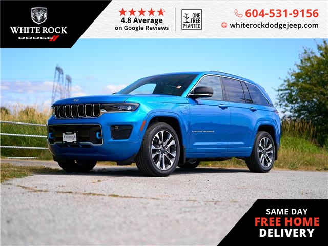 2023 Jeep Grand Cherokee 4xe Overland (Stk: P824006) in Surrey - Image 1 of 26