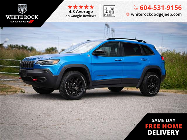 2022 Jeep Cherokee Trailhawk (Stk: R135351A) in Surrey - Image 1 of 22