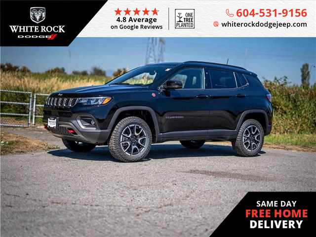 2025 Jeep Compass Trailhawk (Stk: S612322) in Surrey - Image 1 of 23