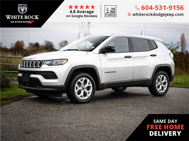 2026 Jeep Compass Sport (Stk: T155702) in Surrey - Image 1 of 24