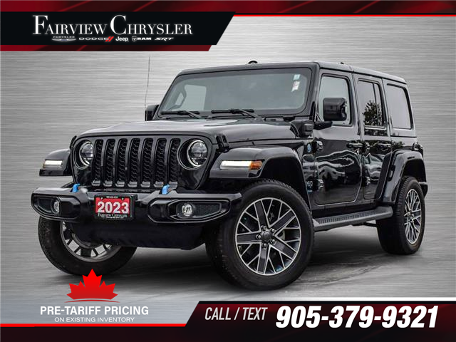 2023 Jeep Wrangler 4xe Sahara (Stk: U20787) in Burlington - Image 1 of 32