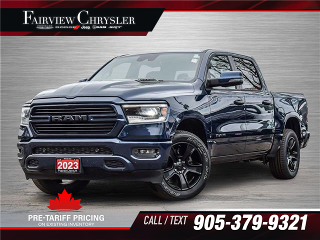 2023 RAM 1500 Sport (Stk: U20883) in Burlington - Image 1 of 32