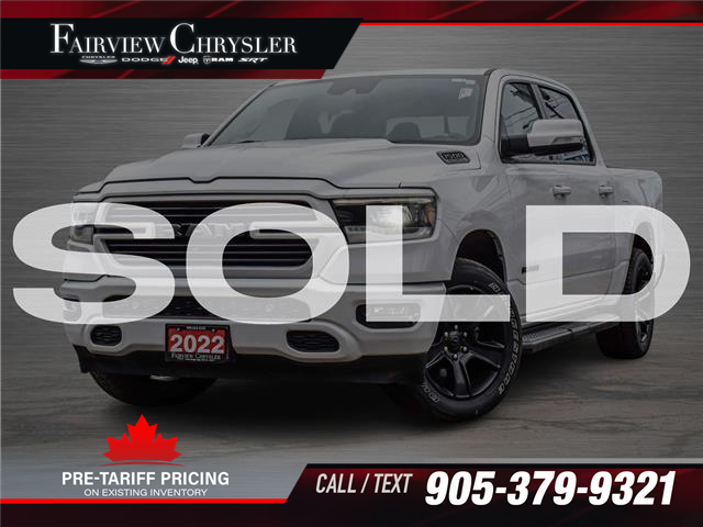 2022 RAM 1500 Sport (Stk: U20857) in Burlington - Image 1 of 33