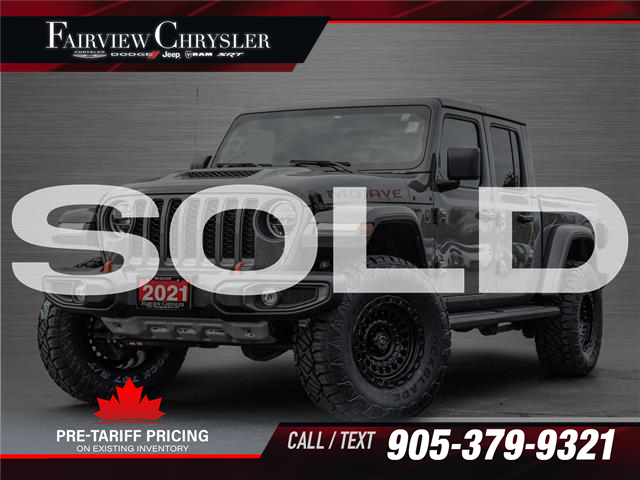 2021 Jeep Gladiator Mojave (Stk: U20577) in Burlington - Image 1 of 32