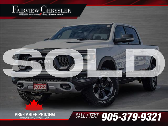 2022 RAM 1500 Rebel (Stk: U20885) in Burlington - Image 1 of 32