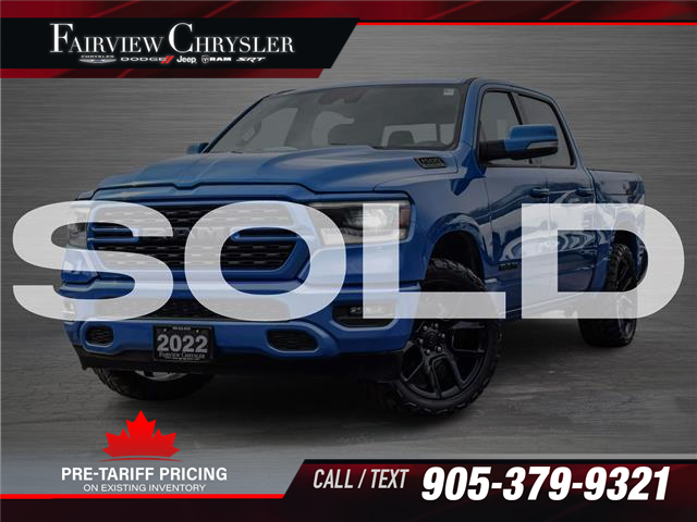 2022 RAM 1500 Sport (Stk: U20844) in Burlington - Image 1 of 33