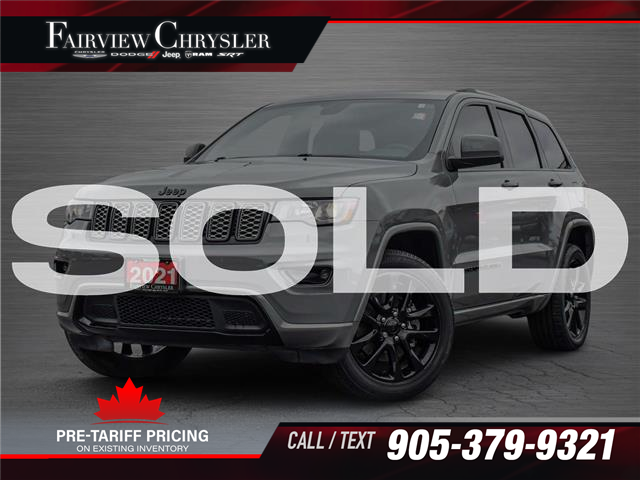 2021 Jeep Grand Cherokee Laredo (Stk: U20942) in Burlington - Image 1 of 34