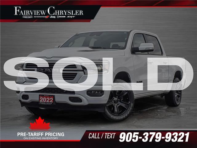 2022 RAM 1500 Sport (Stk: U20858) in Burlington - Image 1 of 33