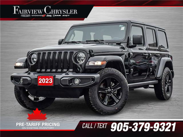 2023 Jeep Wrangler Sahara (Stk: U21026) in Burlington - Image 1 of 28