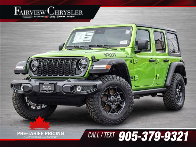 2025 Jeep Wrangler Sport (Stk: SW2293) in Burlington - Image 1 of 31