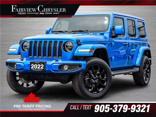 2022 Jeep Wrangler Unlimited Sahara (Stk: U20979) in Burlington - Image 1 of 29