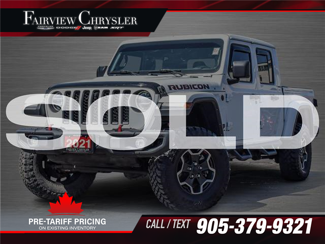 2021 Jeep Gladiator Rubicon (Stk: U20969) in Burlington - Image 1 of 33