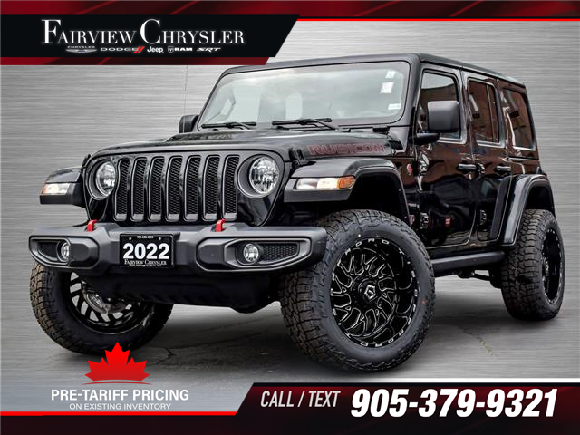 2022 Jeep Wrangler Unlimited Rubicon (Stk: U20955) in Burlington - Image 1 of 29