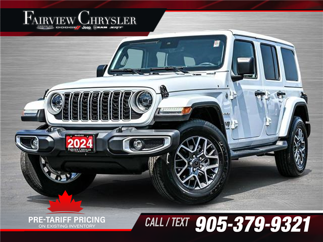 2024 Jeep Wrangler Sahara (Stk: U21083) in Burlington - Image 1 of 31