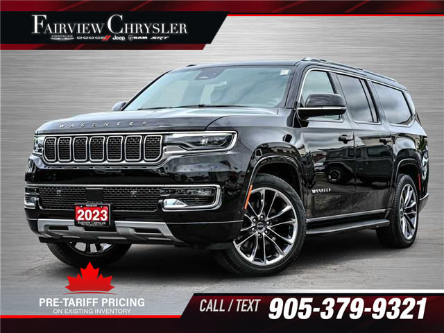 2023 Jeep Wagoneer L Series II (Stk: U21088) in Burlington - Image 1 of 34